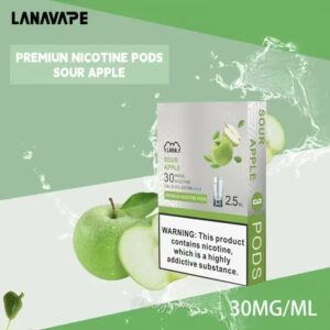 青蘋果 Lana|拉納電子煙彈  一盒三顆