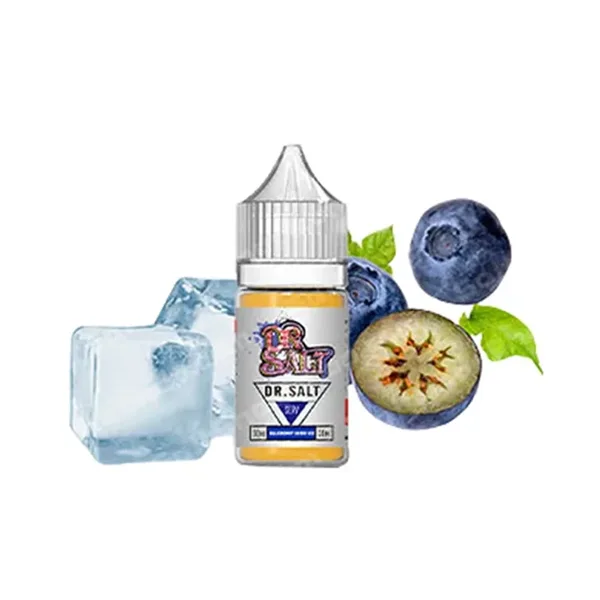 鹽博士一代尼古丁鹽煙油 藍莓酸冰口味 30ML/35MG|POD 小煙專用