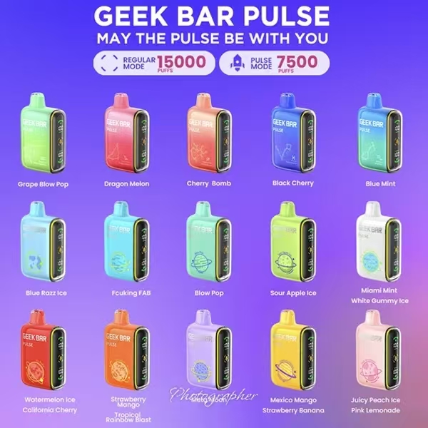 【16種口味】Geek Bar Pulse Vape小火箭一次性電子煙 #人氣爆款#15000口:圖片 4