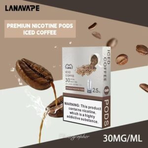 咖啡| lana煙彈 現貨供應 一盒三入 一代發光煙彈
