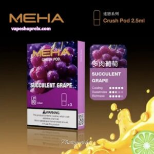 【16風味可選】MEHA五代煙彈 2.5ml*3Pods｜魅嗨迷戀系列霧化彈 通用五代主機 正品現貨