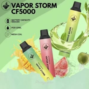 【13種口味】風暴VAPOR STORM CF5000口 拋棄式電子煙