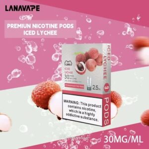 荔枝  拉娜 Lana電子菸煙彈 水果風味 可單色發光 2.5ml×3枚