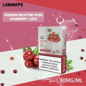 曼越莓｜Lana煙彈  2.5ml×3枚入 透明設計 適配一代主機